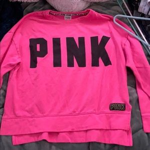 Pink sweatshirt